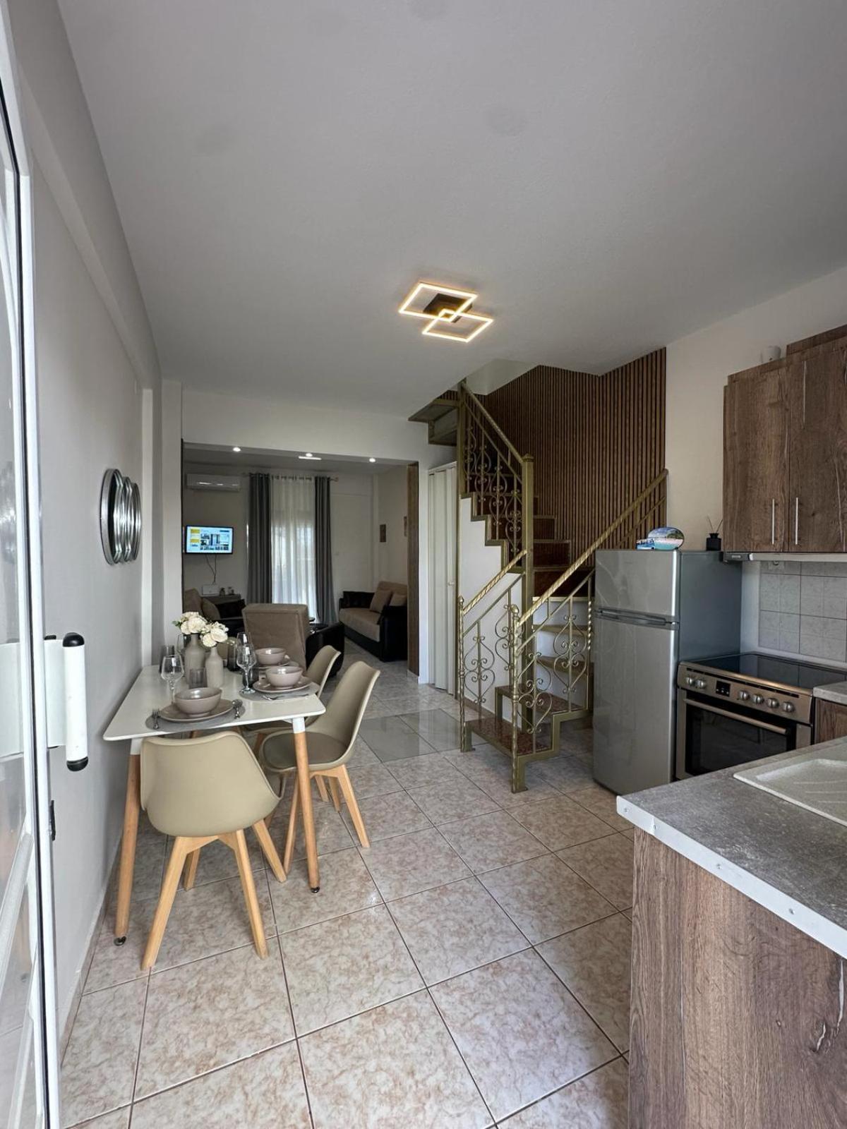Meli Μaisonette Villa Пефкохори Екстериор снимка
